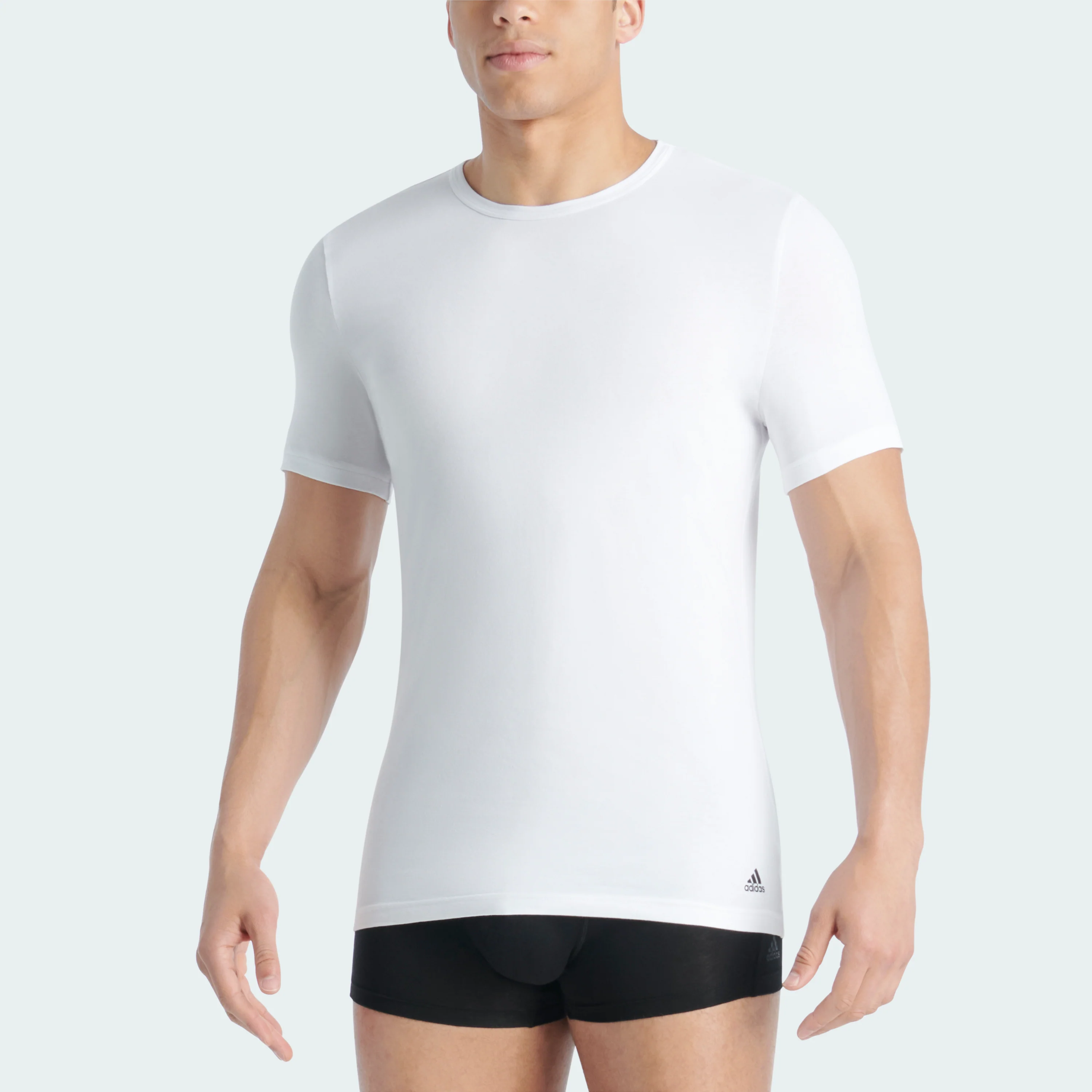 CORE COTTON CREW NECK T-SHIRT 2 PAIRS - Image 8