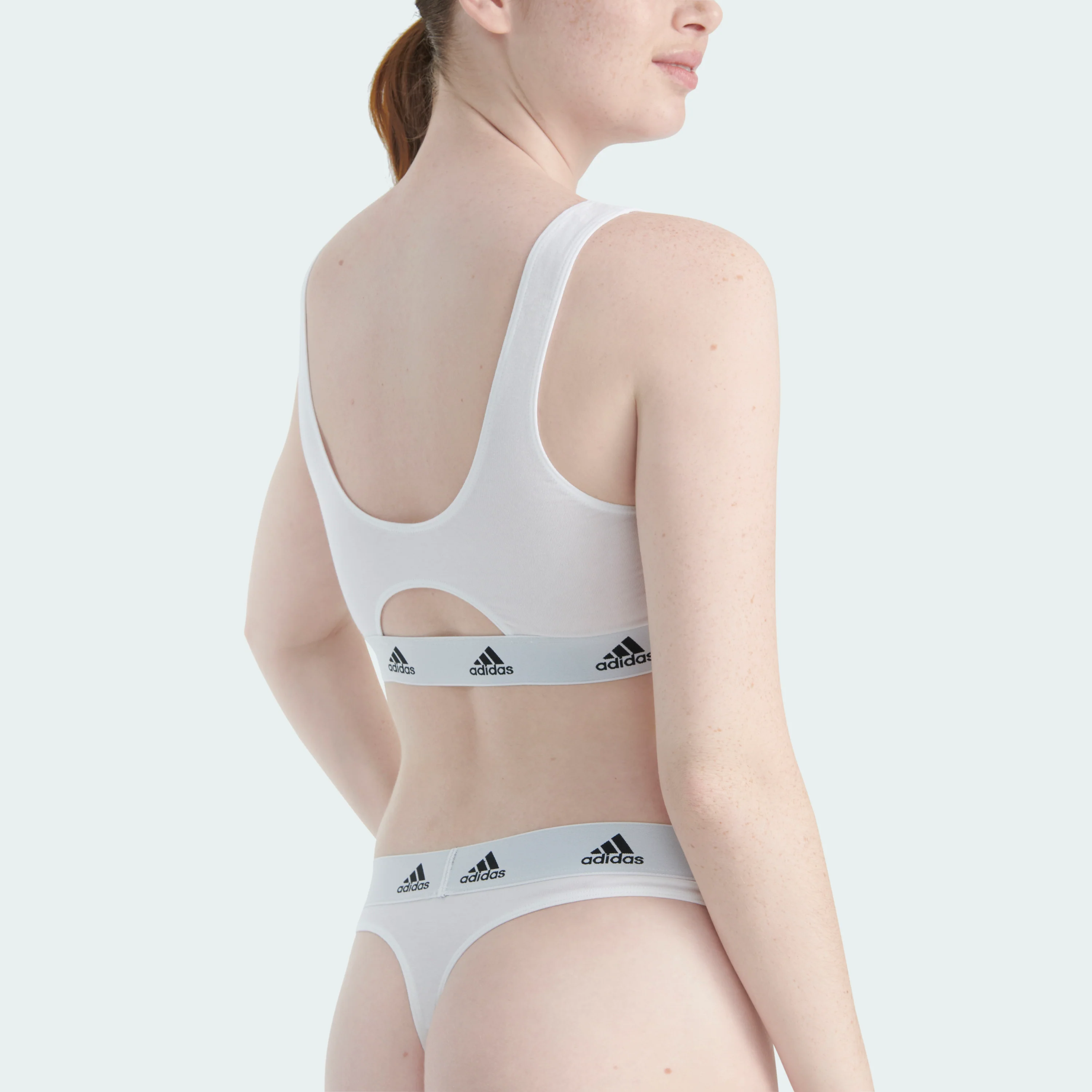 COTTON LOGO BRALETTE - Image 3