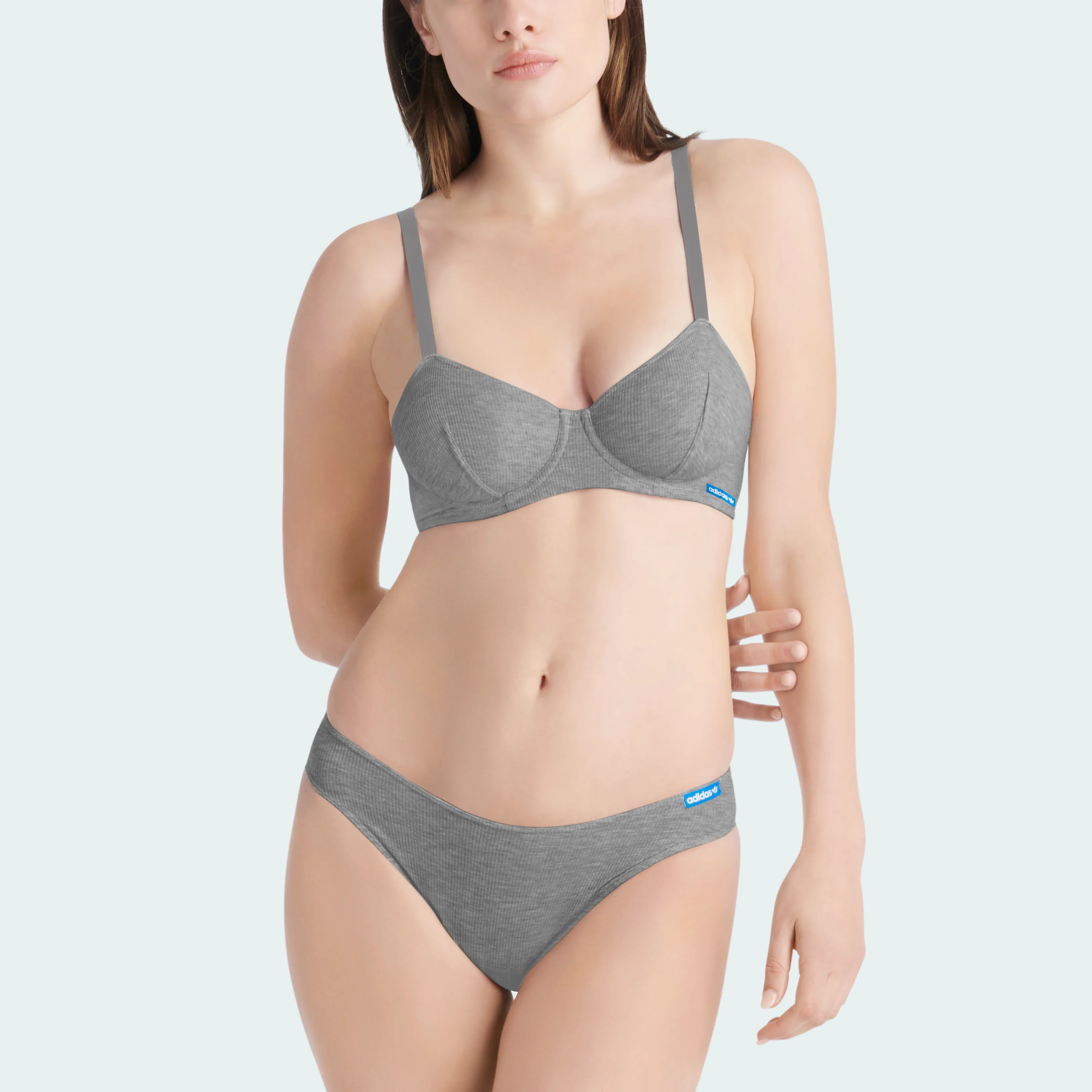 RETRO RIB HIGH LEG BIKINI - Image 12