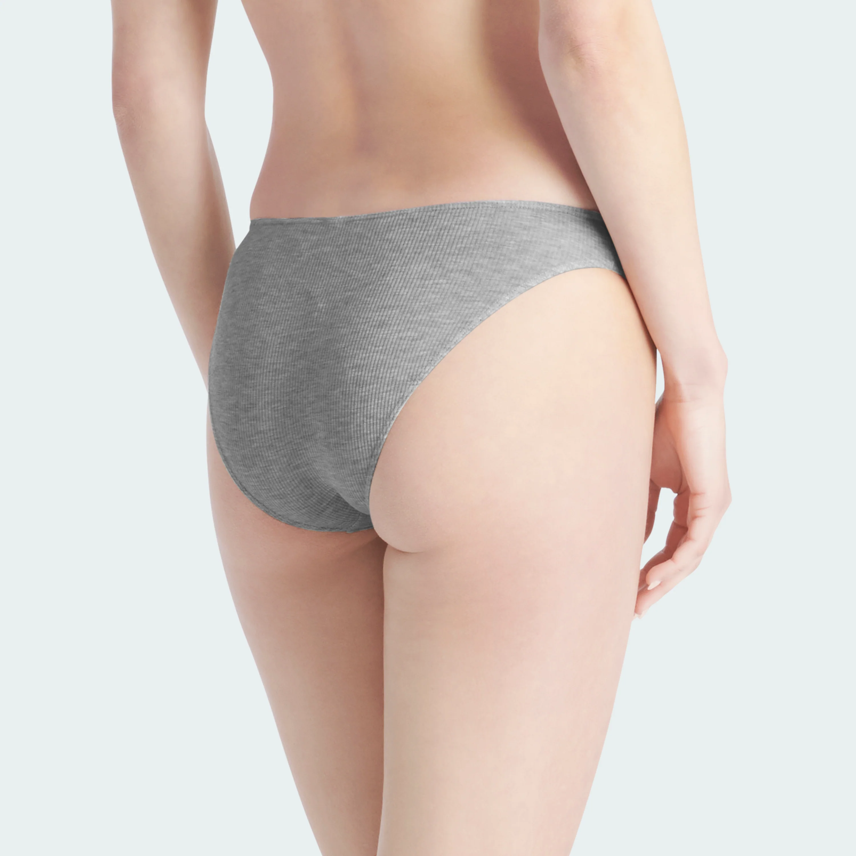 RETRO RIB HIGH LEG BIKINI - Image 9