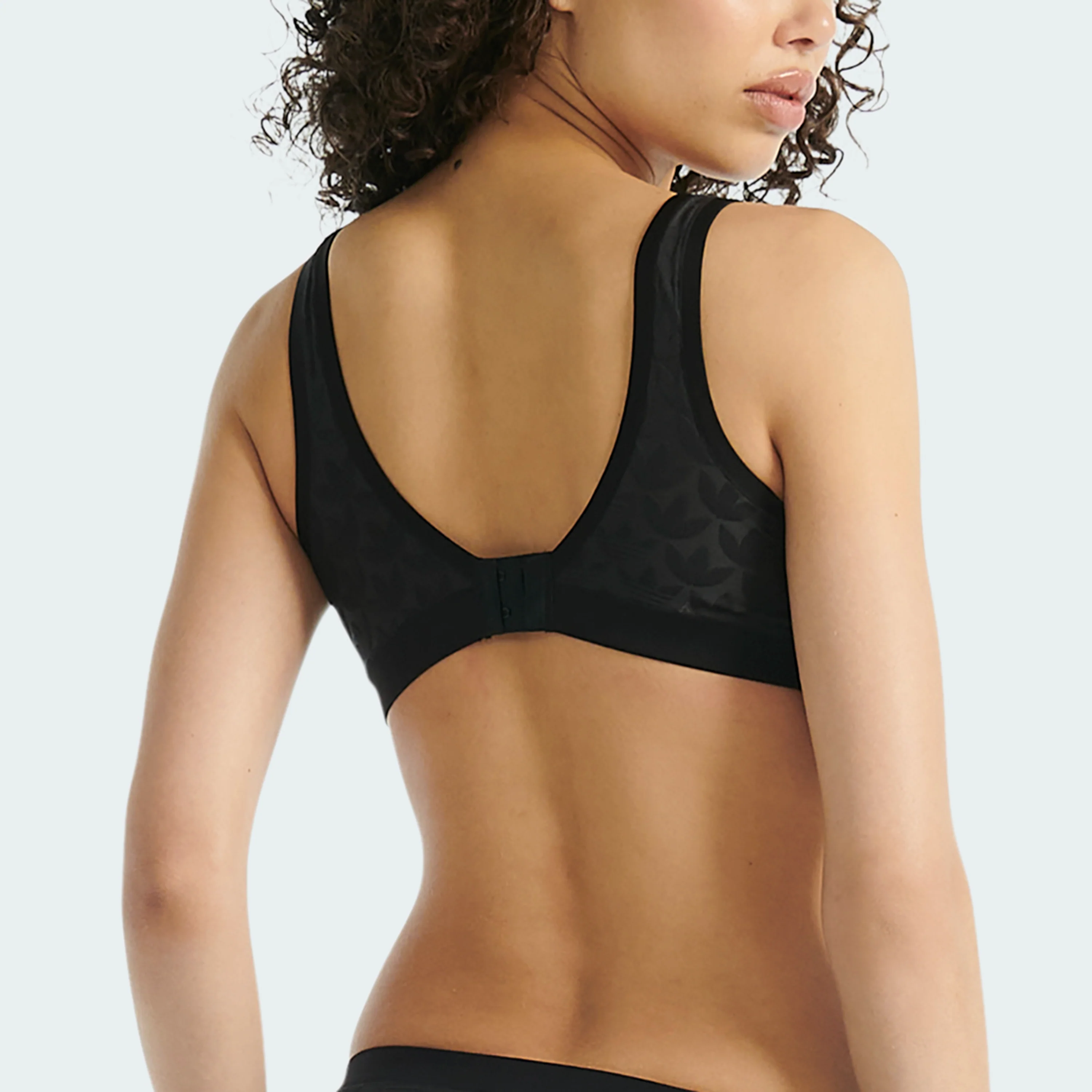 MICROTERROT MONOGRAM COMFORT SCOOP BRA - Image 3