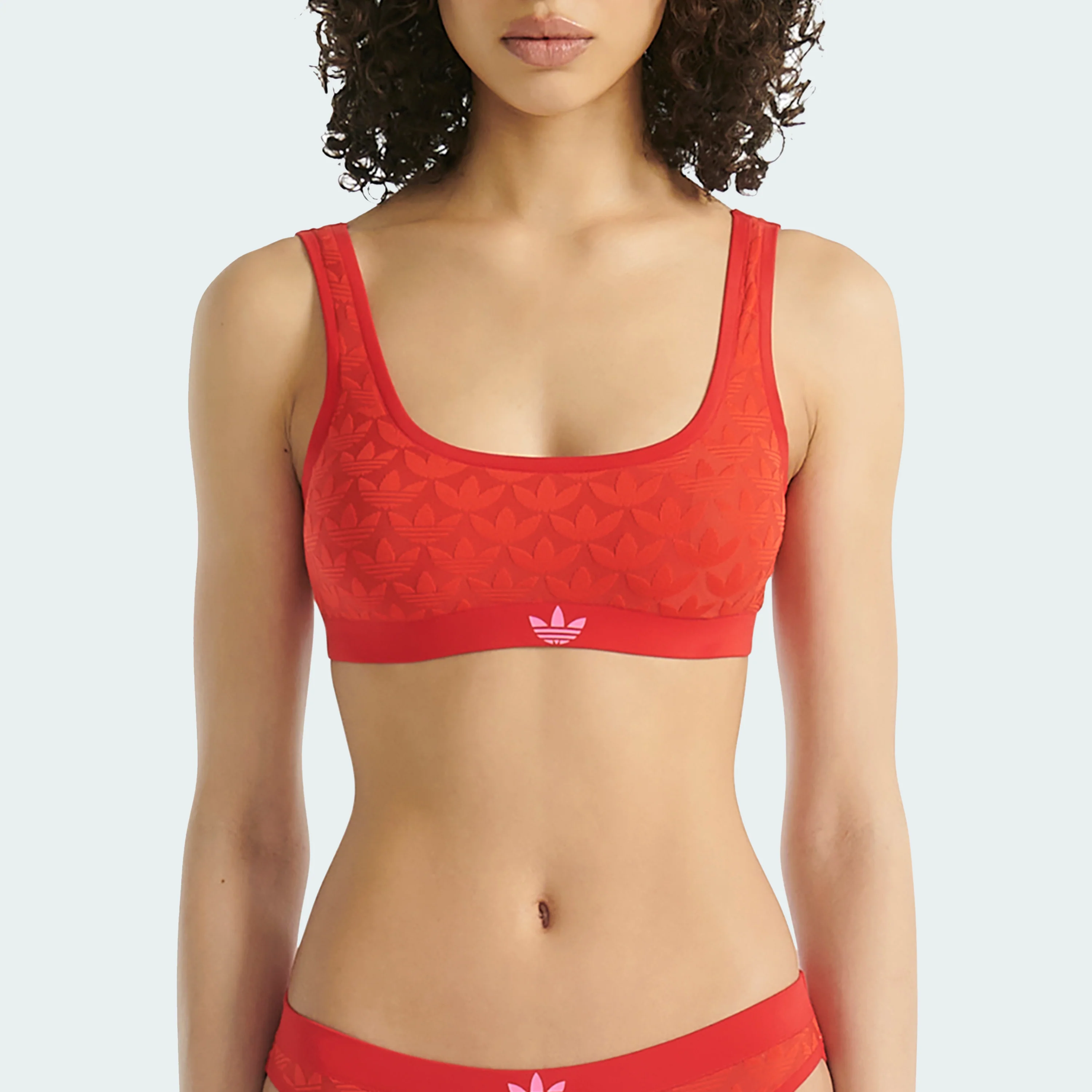 MICROTERROT MONOGRAM COMFORT SCOOP BRA - Image 7