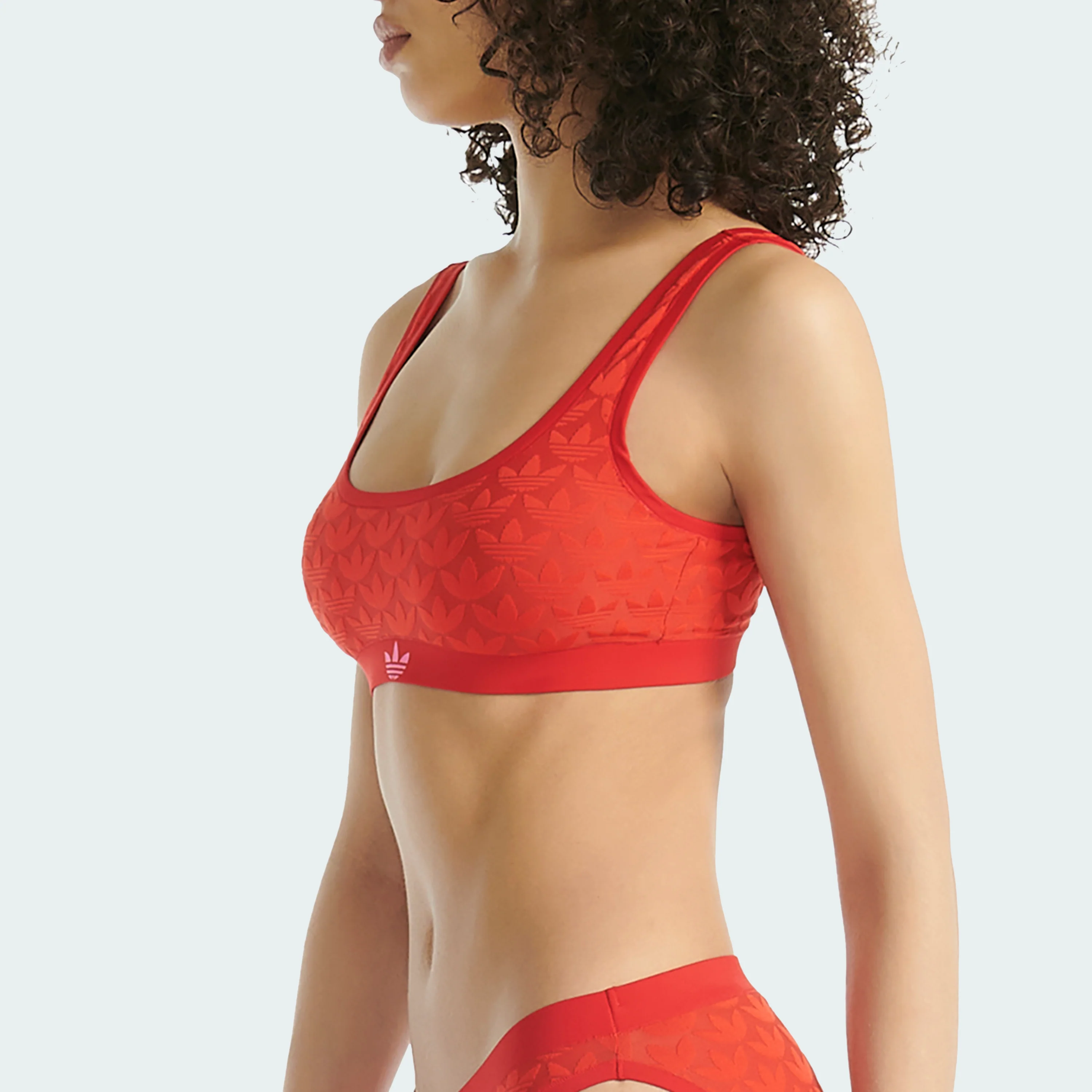 MICROTERROT MONOGRAM COMFORT SCOOP BRA - Image 8