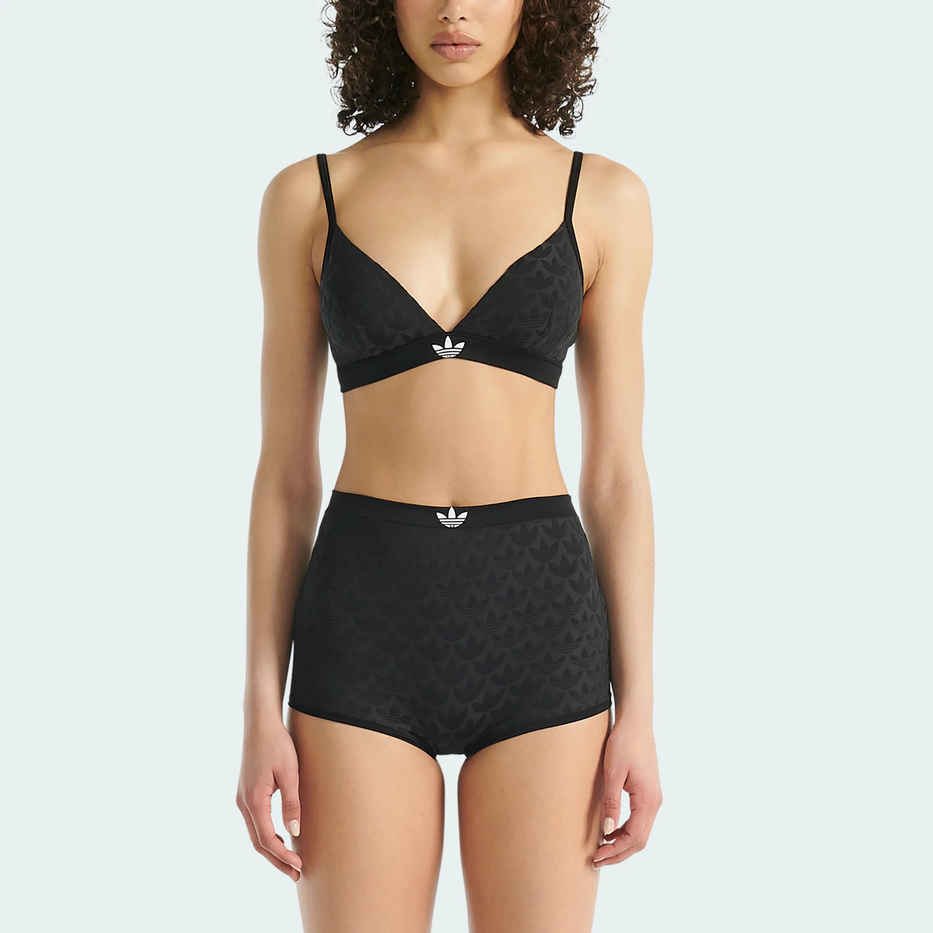 MICROTERROT MONOGRAM TRIANGLE BRALETTE - Image 13