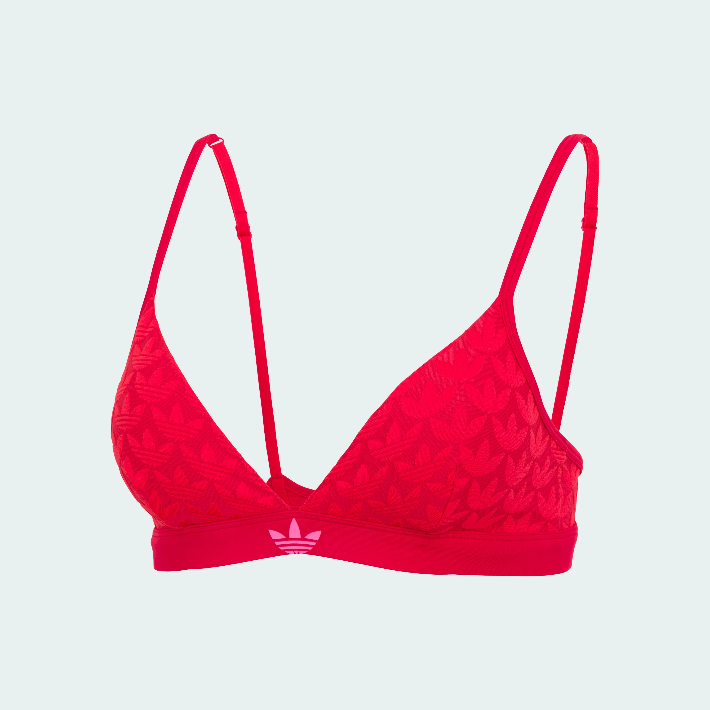 MICROTERROT MONOGRAM TRIANGLE BRALETTE - Image 5