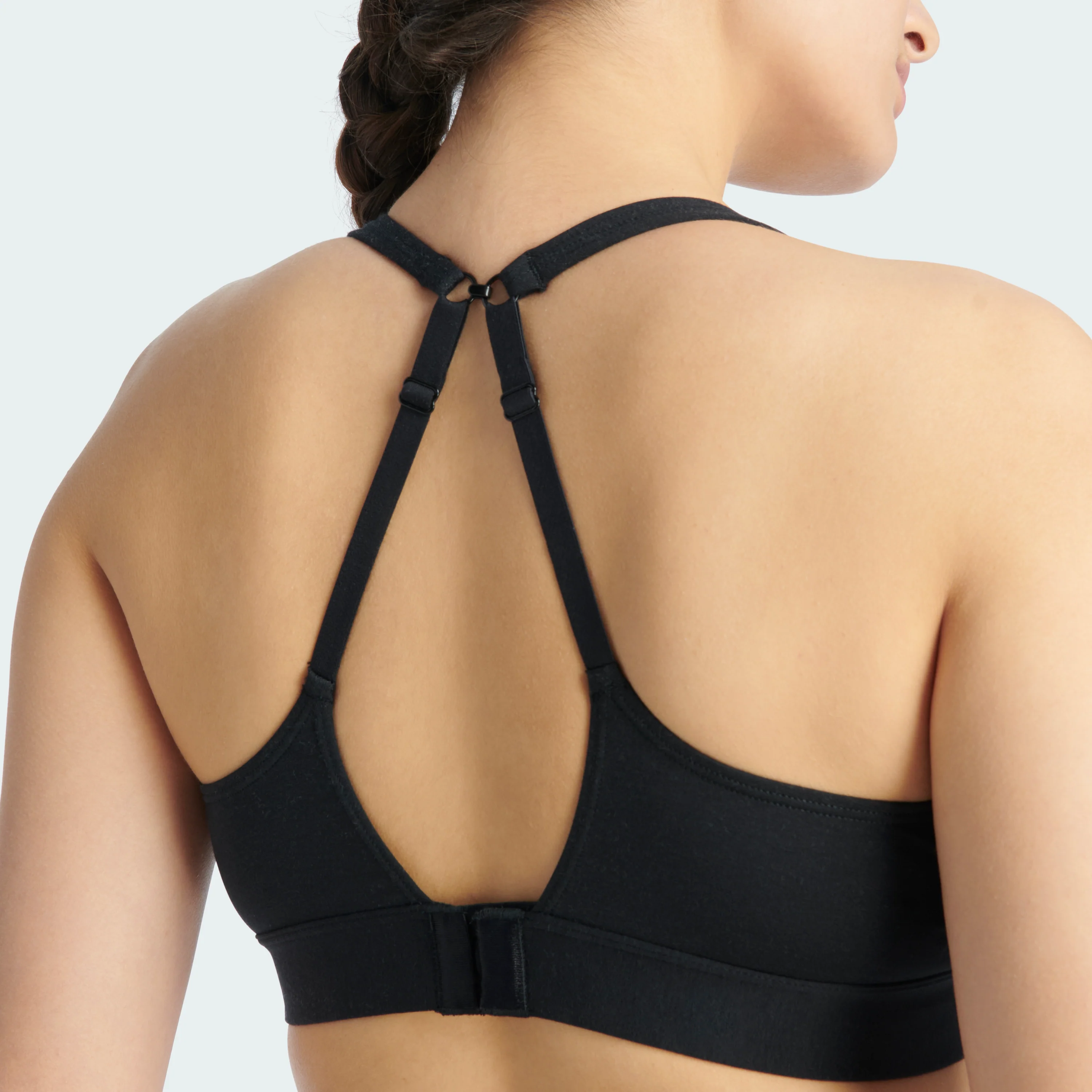 ADICOLOR COMFORT FLEX COTTON UNLINED TRIANGLE BRA - Image 4