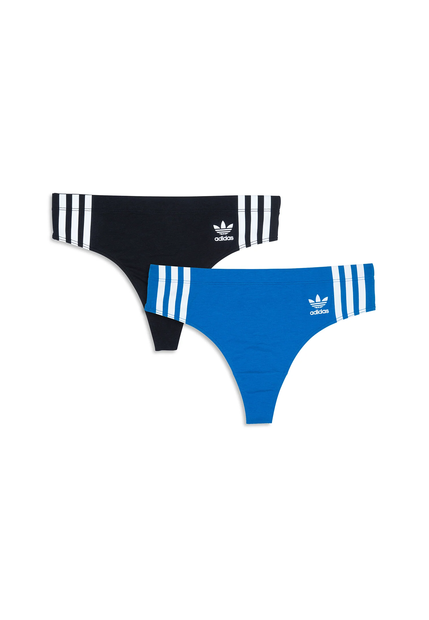 ADICOLOR COMFORT FLEX COTTON WIDE SIDE THONG 2 PAIRS - Image 3