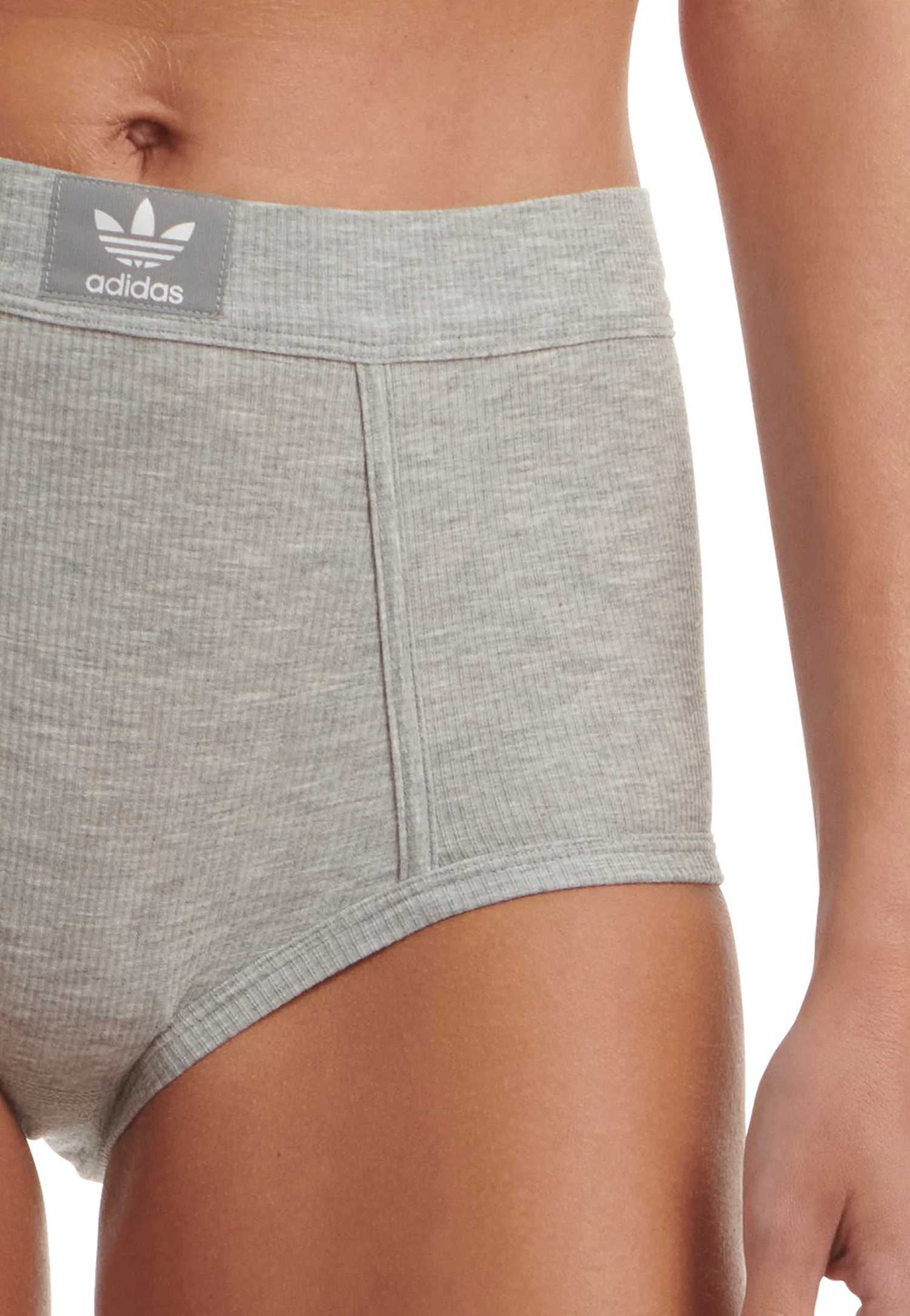 ADICOLOR FLEX RIBBED COTTON BOY SHORT - Image 5