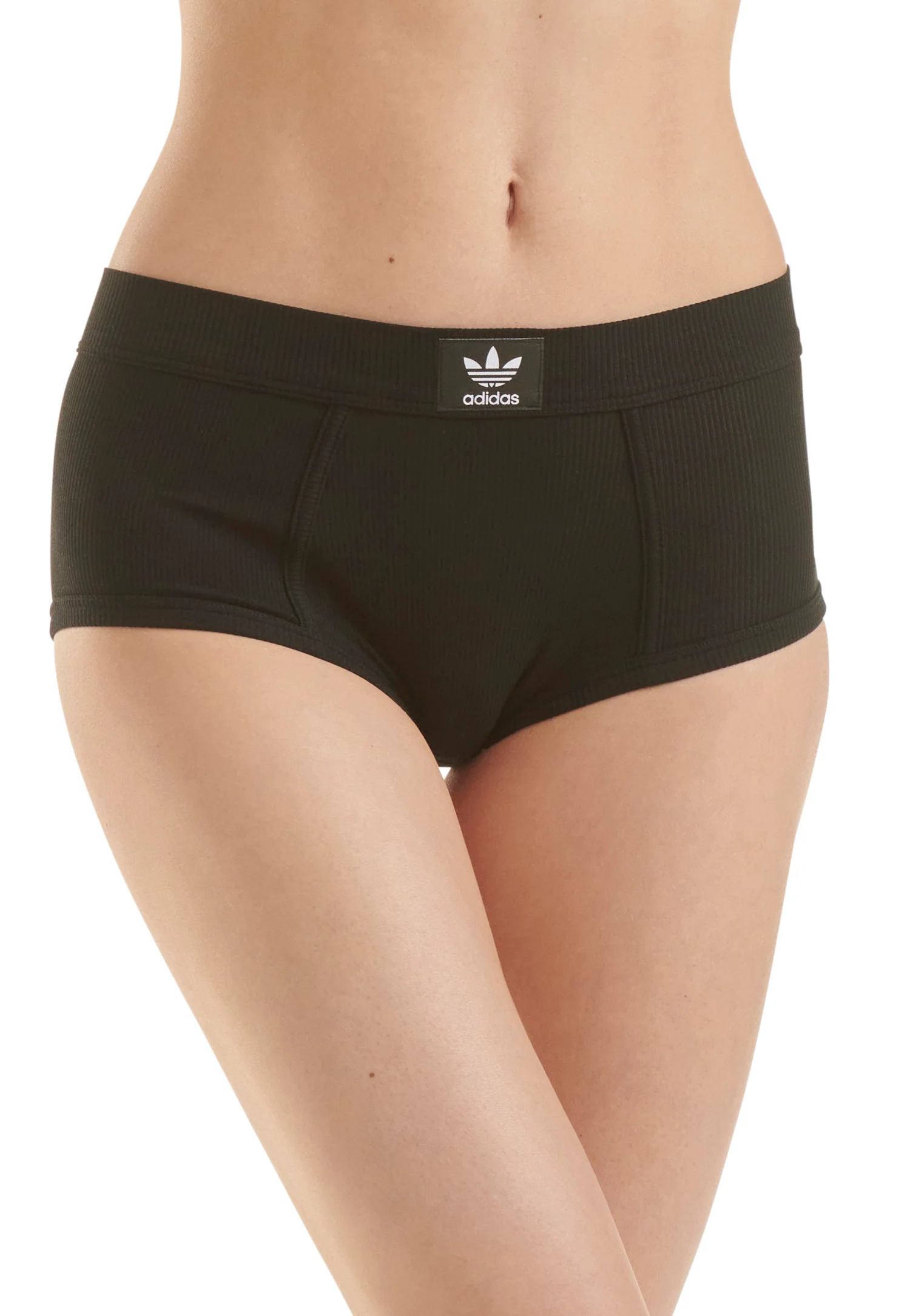 ADICOLOR FLEX RIBBED COTTON BOY SHORT - Image 6