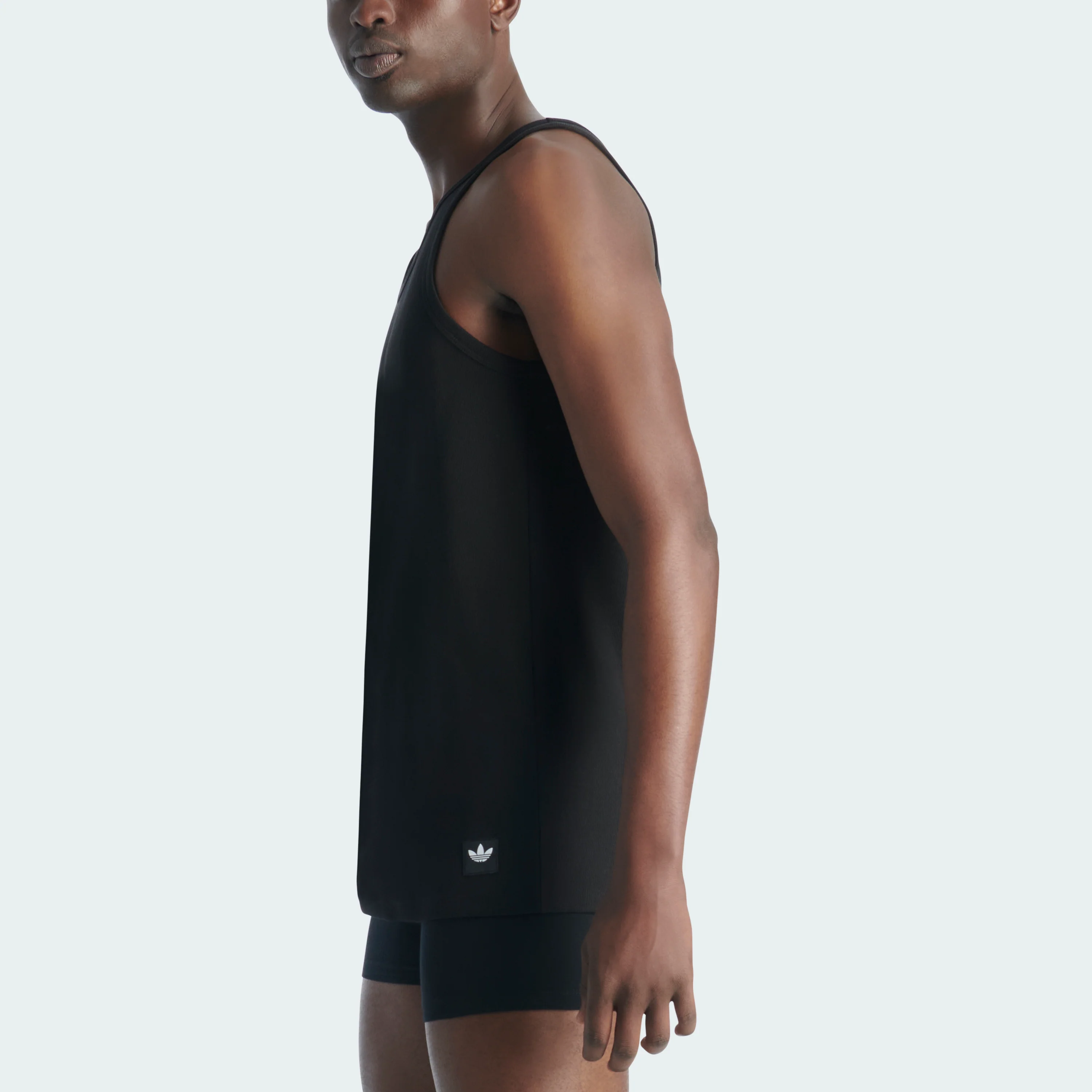 RIB COTTON TANK TOP 2 PAIRS - Image 3