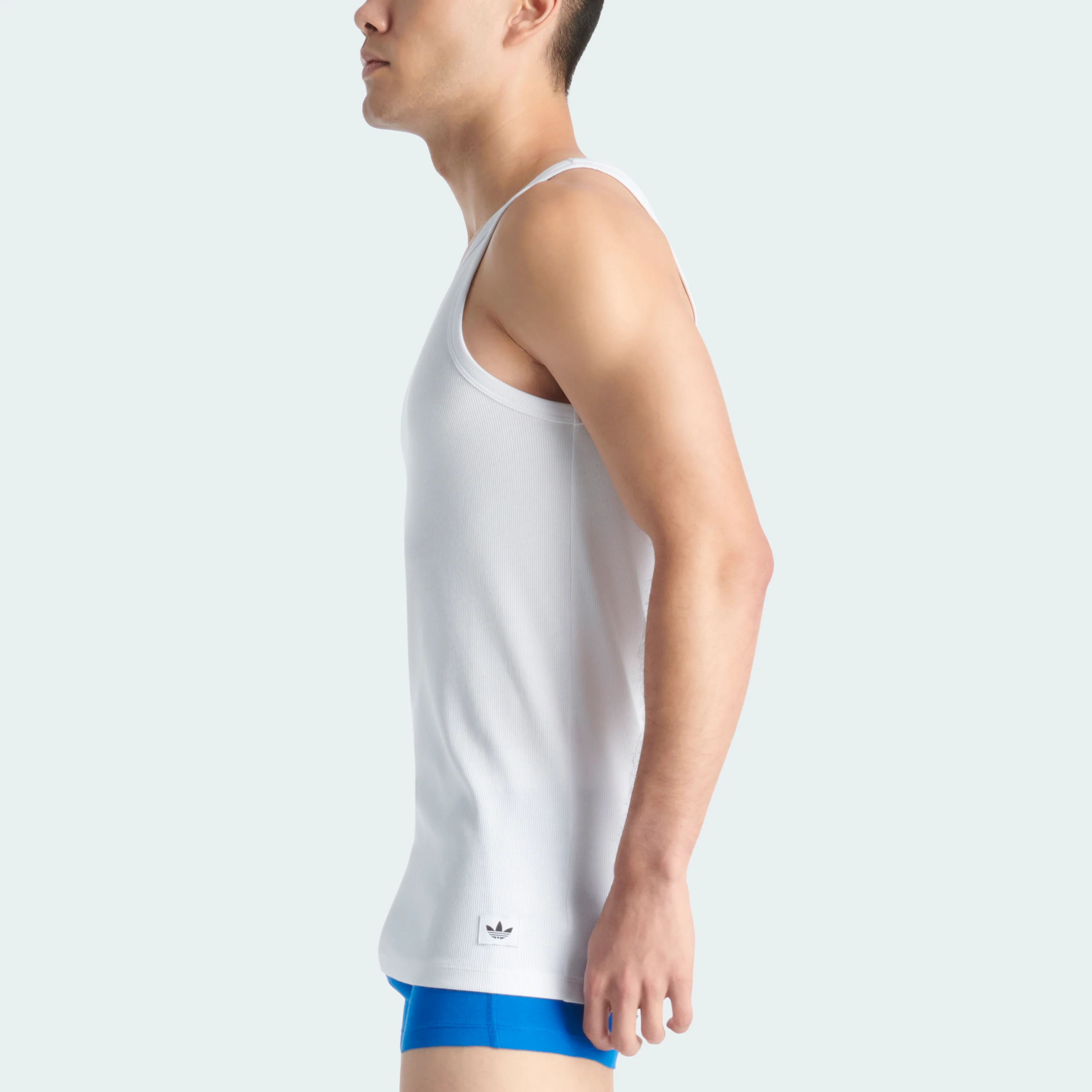 RIB COTTON TANK TOP 2 PAIRS - Image 9