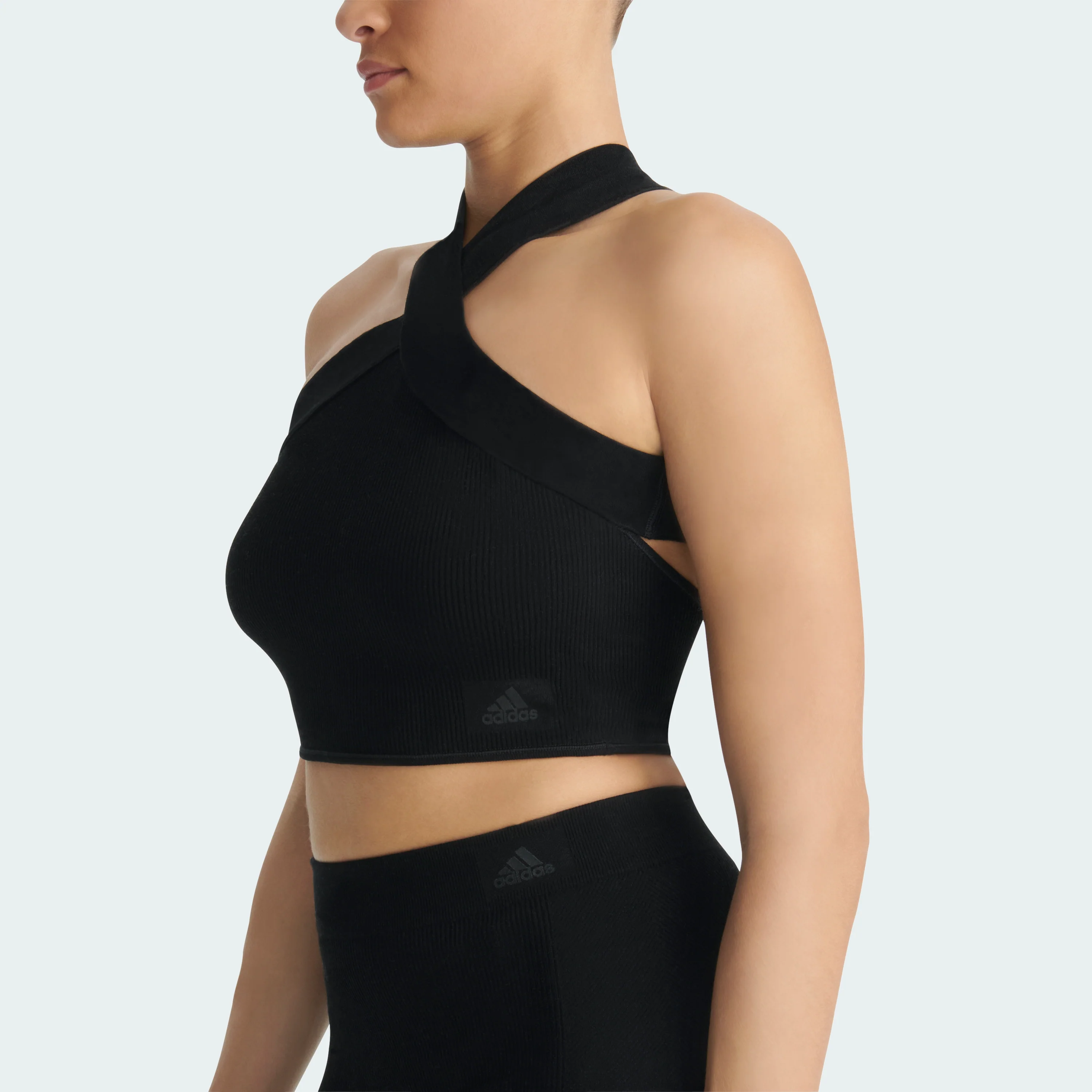 3D RIB HALTER BRALETTE - Image 7